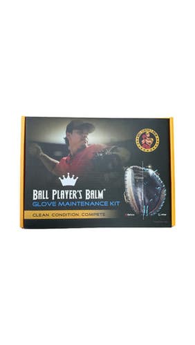 New Ball Player's Balm Glove Maintenance Kit 11859-bpb850066052143