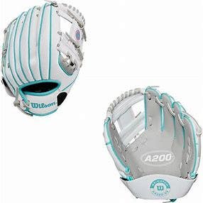 New Wilson A200 Ez-catch T-ball Glove 10" 11859-wil097512717632