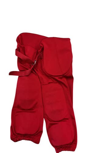 Used Champro Youth Fb Integrated Pants Red Md 11859-s000029343