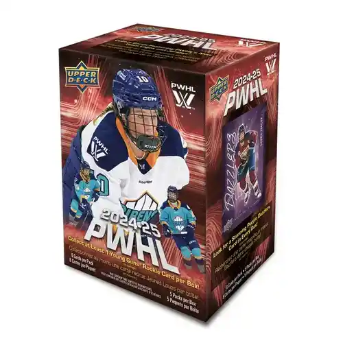 New Upper Deck PWHL 24/25 Blaster Box (UDH25PWHLB)