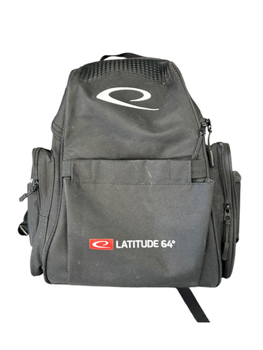 Used Latitude 64 Backpack Disc Golf Backpack Black 11450-s000515912