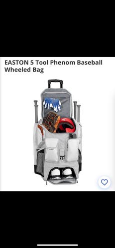EASTON 5 Tool Phenom Baseball Wheeled Bag (Used)