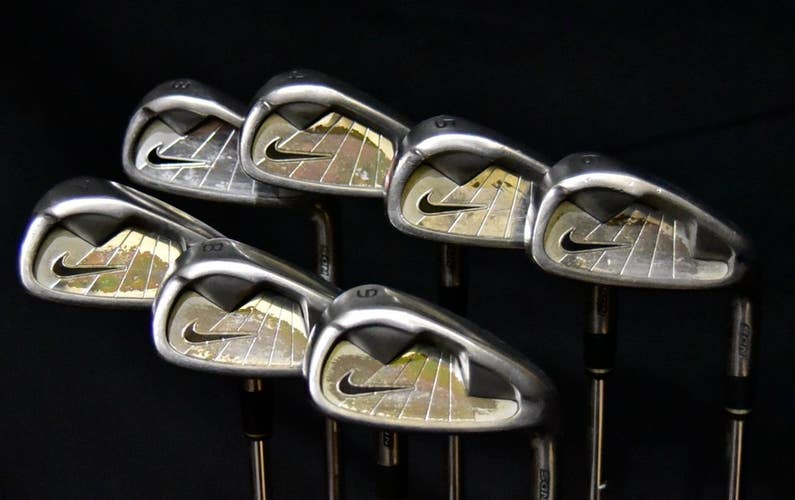 NIKE NDS IRON SET: 3-9 SHAFT 39.5 IN (5I), REGULAR FLEX, RIGHT HANDED