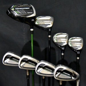 MAXFLI REVOLUTION MAXIUMUM SET: DRIVER, 3W, 4,5H, 6-9 IRONS, SENIOR FLEX, RH