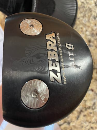 Unisex 2023 Zebra Mallet AIT 1 Right Handed Putter Steel Shaft 35" (New)