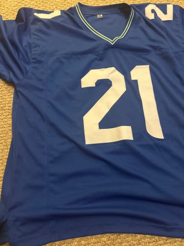 Blue XL Men's 100% Jersey (New)