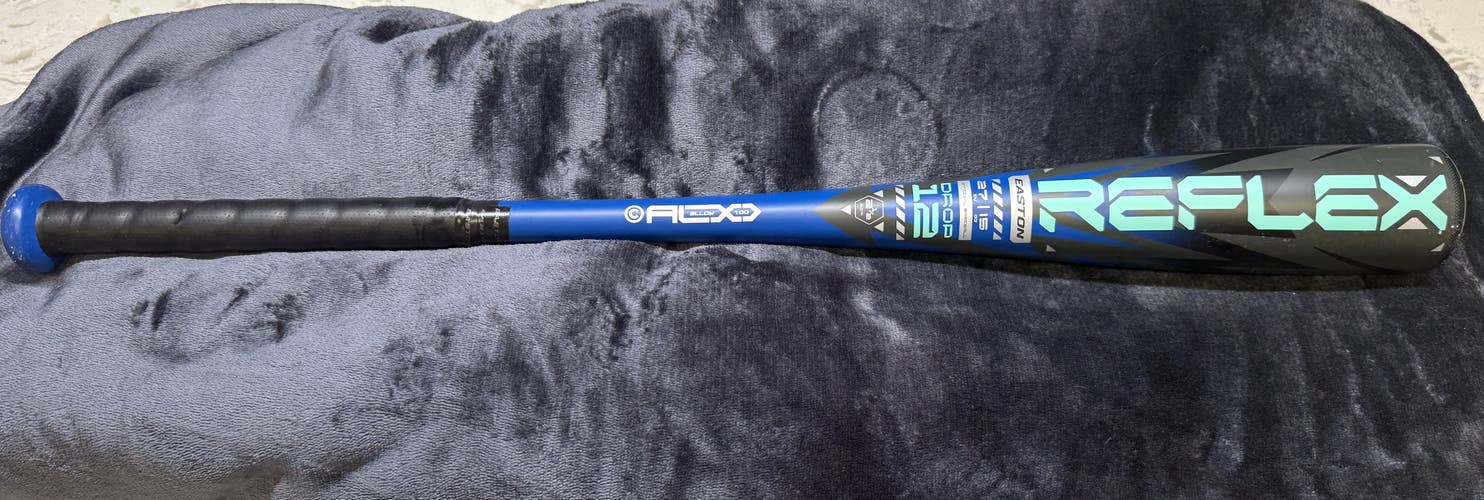 2025 Easton Reflex Alloy USABat Certified Bat (-12) 15 oz 27" (Used)