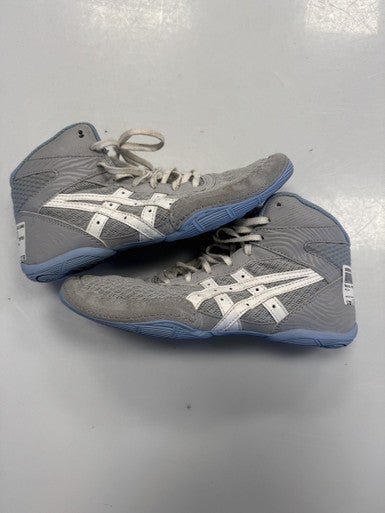 Used Asics Wrestling Shoes Grey Junior 04.5 11860-s000309901