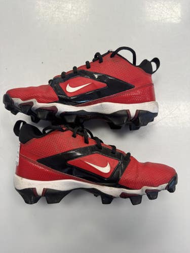 Used Nike Alpha Fastflex Bb Sb Cleats Red Junior 04.5 11860-s000309904