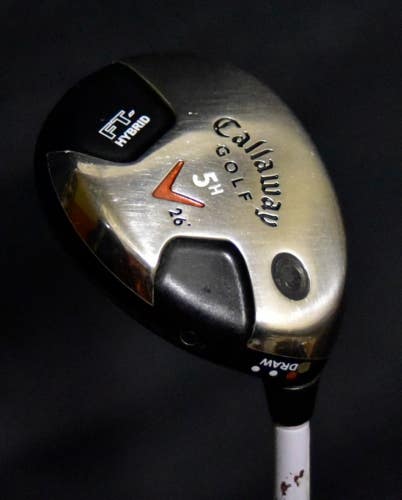 CALLAWAY FT 5 HYBRID LOFT: 26 SHAFT: REGULAR LENGTH: 39.5 IN RIGHT HANDED
