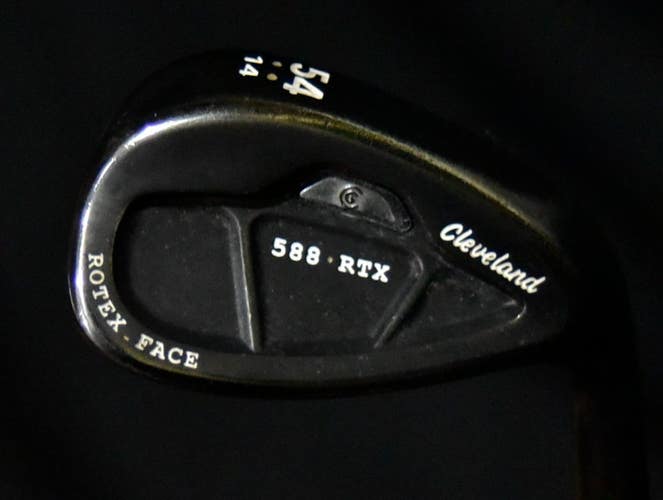 CLEVELAND 588 RTX CB WEDGE, SHAFT 55.5, LOFT 54, REGULAR FLEX, RIGHT HANDED