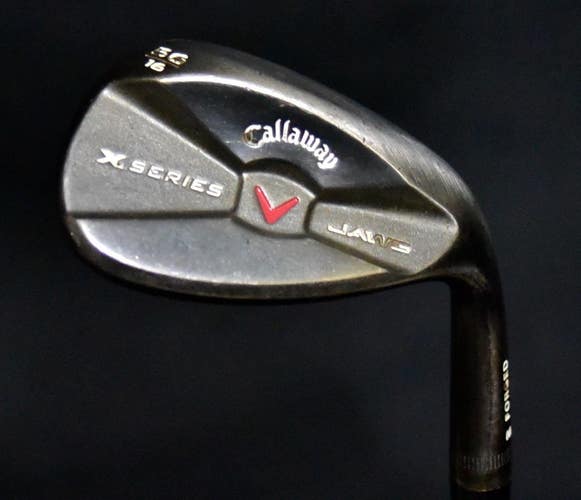 CALLAWAY X SERIES JAWS SAND WEDGE, SHAFT 35.5, LOFT 56, REGULAR FLEX, RH