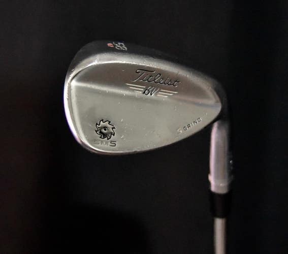 TITLEIST SM5 S GRIND WEDGE SHAFT 35 IN, LOFT 58 WEDGE FLEX, RIGHT HANDED
