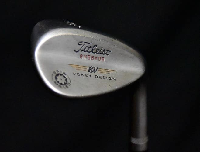 TITLEIST VOKEY DESIGN WEDGE, SHAFT 36.5 IN, LOFT 58 WEDGE FLEX, RIGHT HANDED