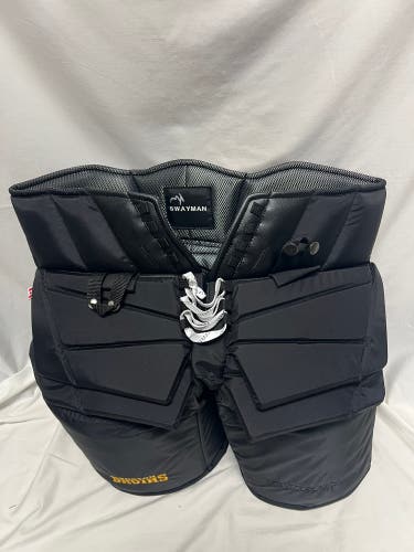 Swayman Senior Large Vaughn SLR4 Pro Carbon Hockey Goalie Pants Pro Stock (New)