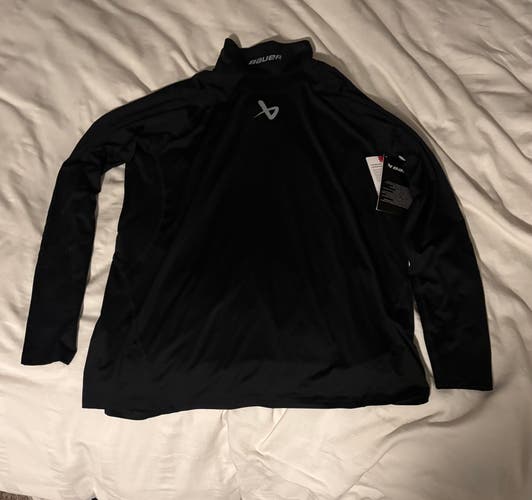 Black XXL Men's Bauer Compression (New)