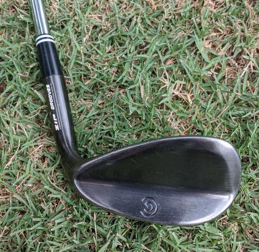 Men's Cleveland CG12 Black Pearl Right Handed 56 Degree Wedge Steel Shaft (Used)