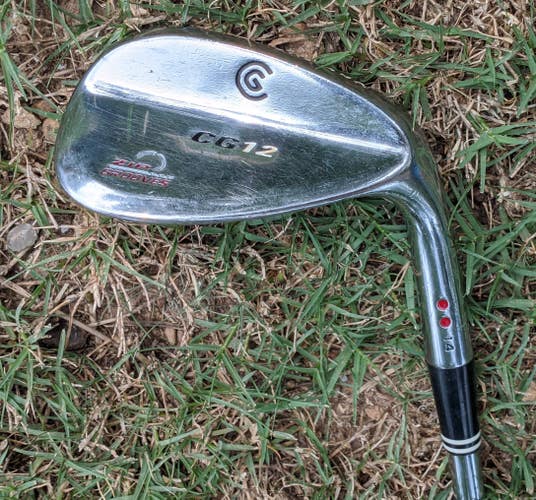 Men's Cleveland CG12 Right Handed 56 Degree Wedge Steel Shaft (Used)