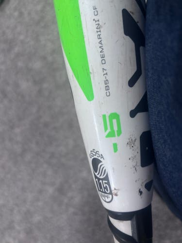 2017 DeMarini CF Zen Composite USSSA Certified Bat (-5) 26 oz 31" (Used)