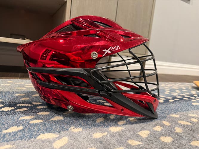 Cascade XRS Pro Helmet Red chrome (Hardly Used)