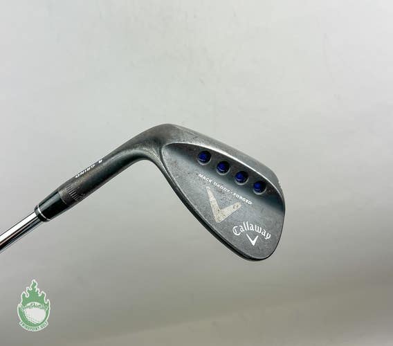 LH Callaway Mack Daddy Forged Wedge 56*-10 R Grind S200 Stiff Steel Golf Club