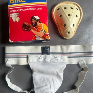 BIKE Vintage Men Jockstrap Rare Athletic Cup Supporter Collectible Size Large