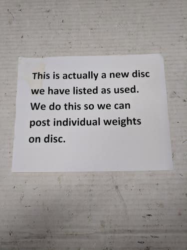 Used Innova Star Boss 166g Disc Golf Driver Discs 11860-c000225181