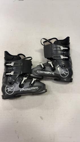 Used Rossignol Comp J Boys Dh Ski Boot Grey 255 Mp - M07.5 - W08.5 11860-s000234401