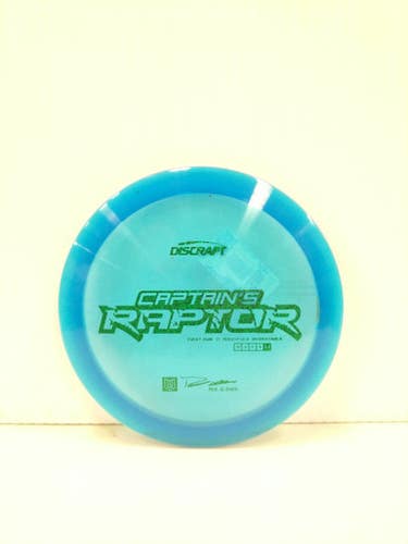 Used Discraft Captains Raptor 174g Disc Golf Drivers 11860-c000238798