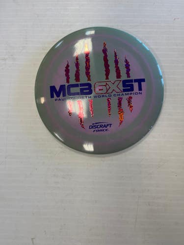 Used Discraft Force Mcb 6x St 170g Disc Golf Drivers 11860-c000250859