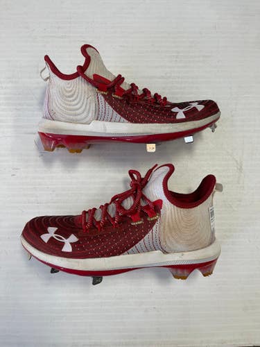 Used Under Armour Baseball Metal Senior 7 Baseball And Softball Cleats 11860-s000274069