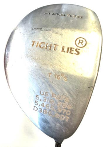 Used Adams Golf Tight Lies Mens Fairway Wood Rh 3 Wood 11860-s000268438