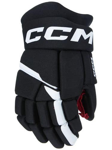 New Ccm Junior Next Glove Hockey Gloves 11" 11860-ccmhgnext23jrbw11