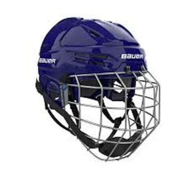 New Bauer Re-akt 55 Helmet Combo Navy Large 11860-bar1063649nvl