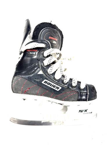 Used Bauer Supreme 3000 Junior 01 Ice Hockey Skates 11860-s000250935