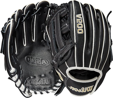 New Wilson A500 Fielders Gloves 11 1 2" 11860-wilwbw100901115