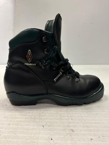 Used Alpina Mens Bc Nnn Xc Ski Boots Black W 06.5-07 Jr 4.5-05 11860-s000281246