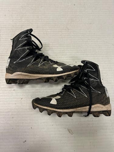 Used Under Armour Lax Cleats Mens Black Senior 5 11860-s000281233