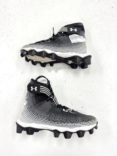 Used Under Armour .cleat Bb Sb Cleats Black Junior 01.5 11860-s000307217