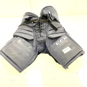 Used Ccm Premier Senior Goalie Pant Navy Blue Md 11860-s000307379