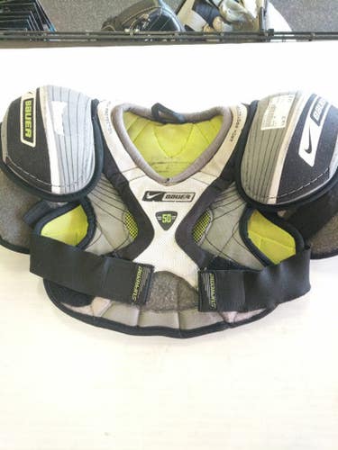 Used Bauer 50 Sm Hockey Shoulder Pads 11860-s000257178