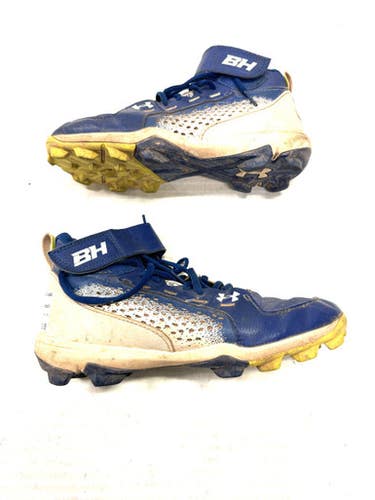 Used Under Armour Bh Bb Sb Cleats Royal Blue Junior 05.5 11860-s000280043