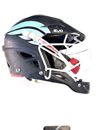 Used Warrior Evo Lacrosse Helmet Black One Size 11860-s000288433