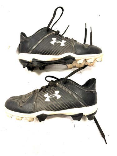 Used Under Armour .cleat Bb Sb Cleats Black Junior 02.5 11860-s000288613