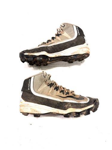 Used Nike Huarache Bb Sb Cleats Grey Junior 05.5 11860-s000288627