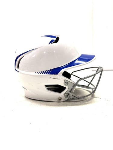 Used Easton 6 7 8 - 7 5 8 Batting Helmet W Mask White One Size 11860-s000288636