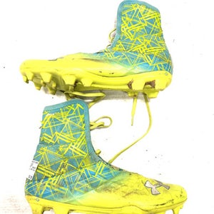 Used Under Armour Adult Fb Cleats Green Senior 10.5 11860-c000289360
