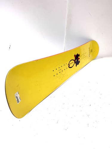 Used Gnu Pharaoh 155 Mens Snowboard Only Yellow 155 Cm 11860-s000295802