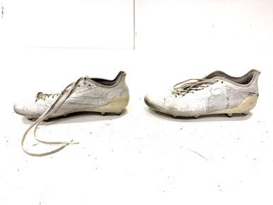 Used Adidas Lax Cleats Mens White Senior 11.5 11860-s000295904