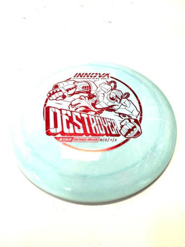 Used Innova Destroyer Disc Golf Driver Sky Blue 159g 11860-c000295969